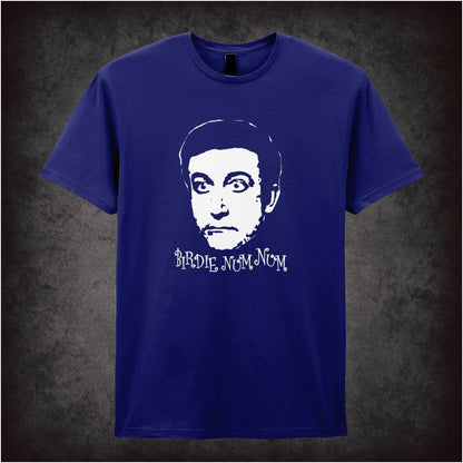 Birdie Num Num – Cult Comedy Graphic T-Shirt