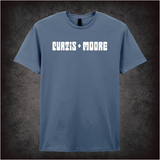 “Curtis & Moore T-shirt from The Persuaders!”