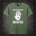 Until We Meet Again and the Case Is Solv-ed – Cult Comedy Graphic T-Shirt