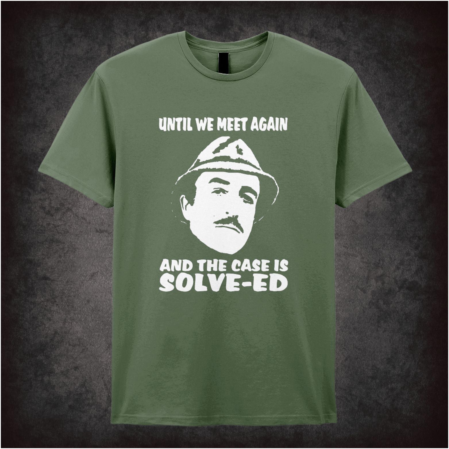 Until We Meet Again and the Case Is Solv-ed The Pink Panther inspired unisex T-shirt with graphic design