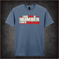 I AM NOT A NUMBER I AM A FREE MAN T-SHIRT