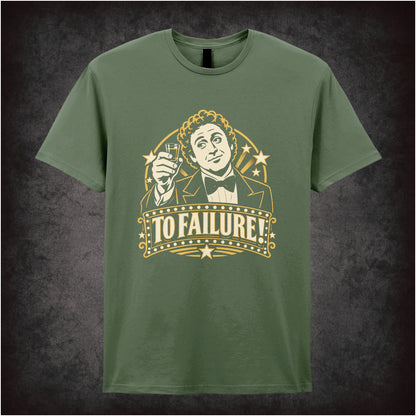 Leo Bloom To Failure T-shirt in military green from The Producers