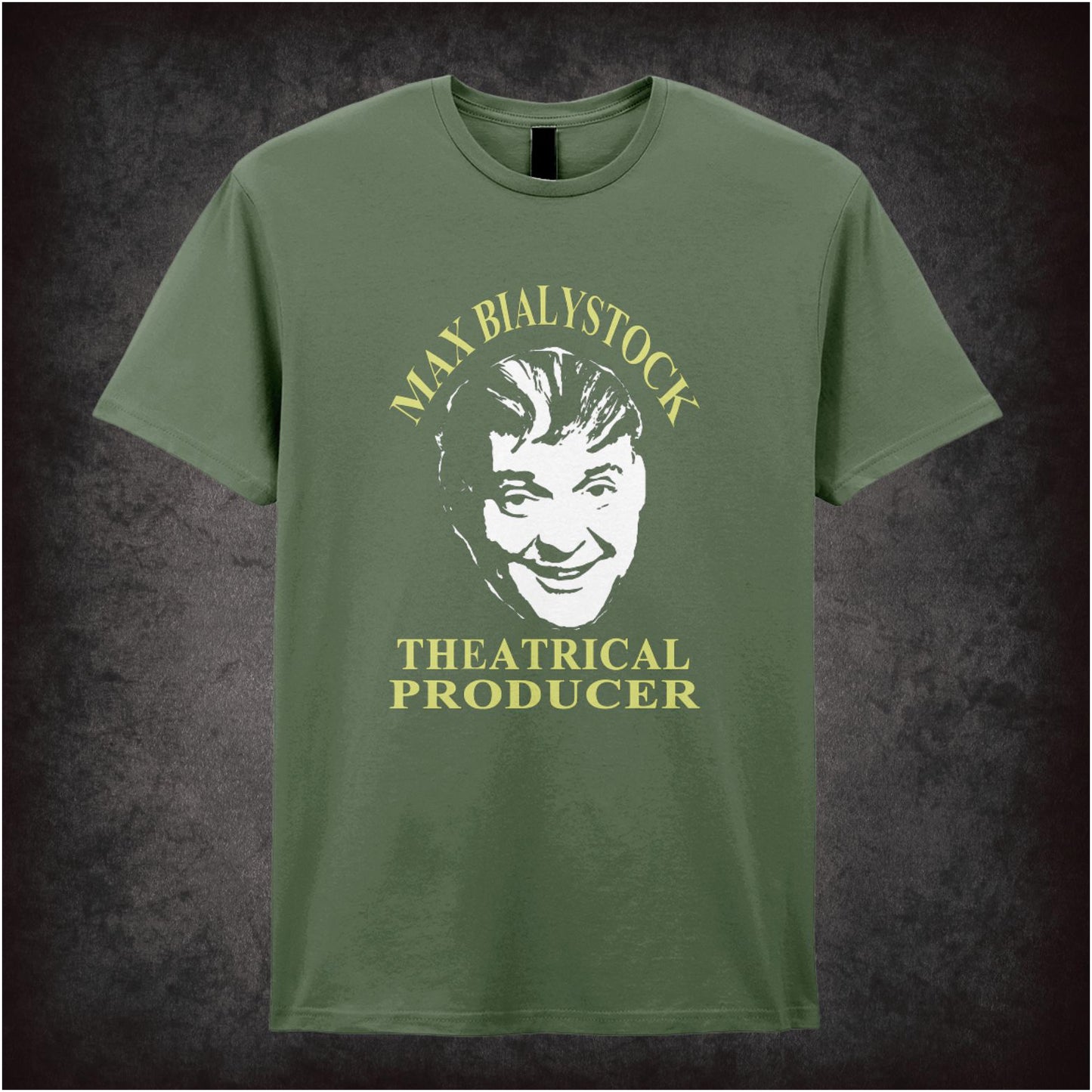 Max Bialystock theatrical producer T-shirt from The Producers