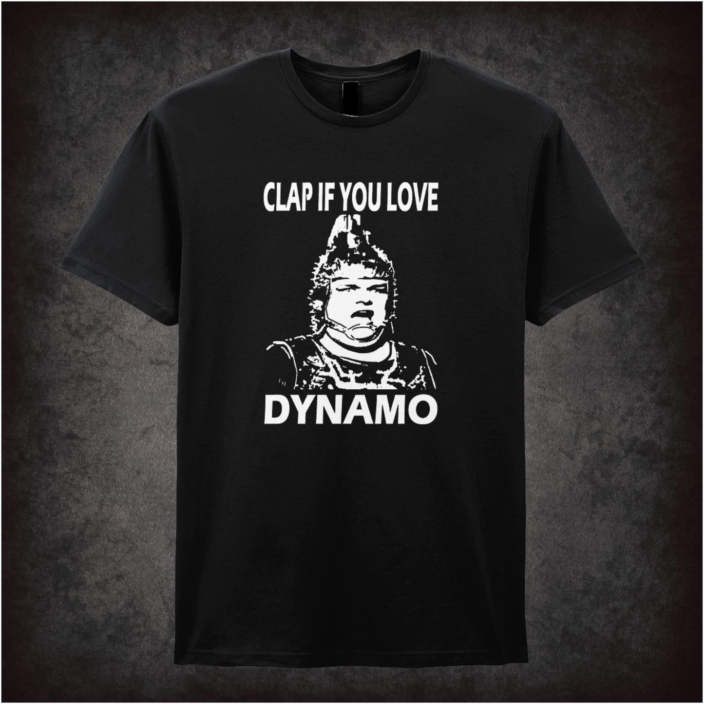 Clap If You Love Dynamo – Cult Sci-Fi Graphic T-Shirt