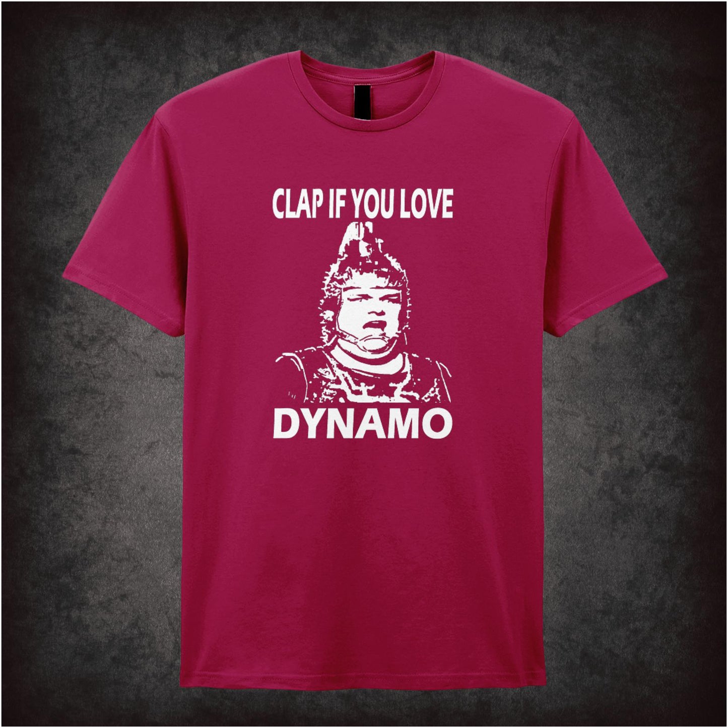 Clap If You Love Dynamo – Cult Sci-Fi Graphic T-Shirt