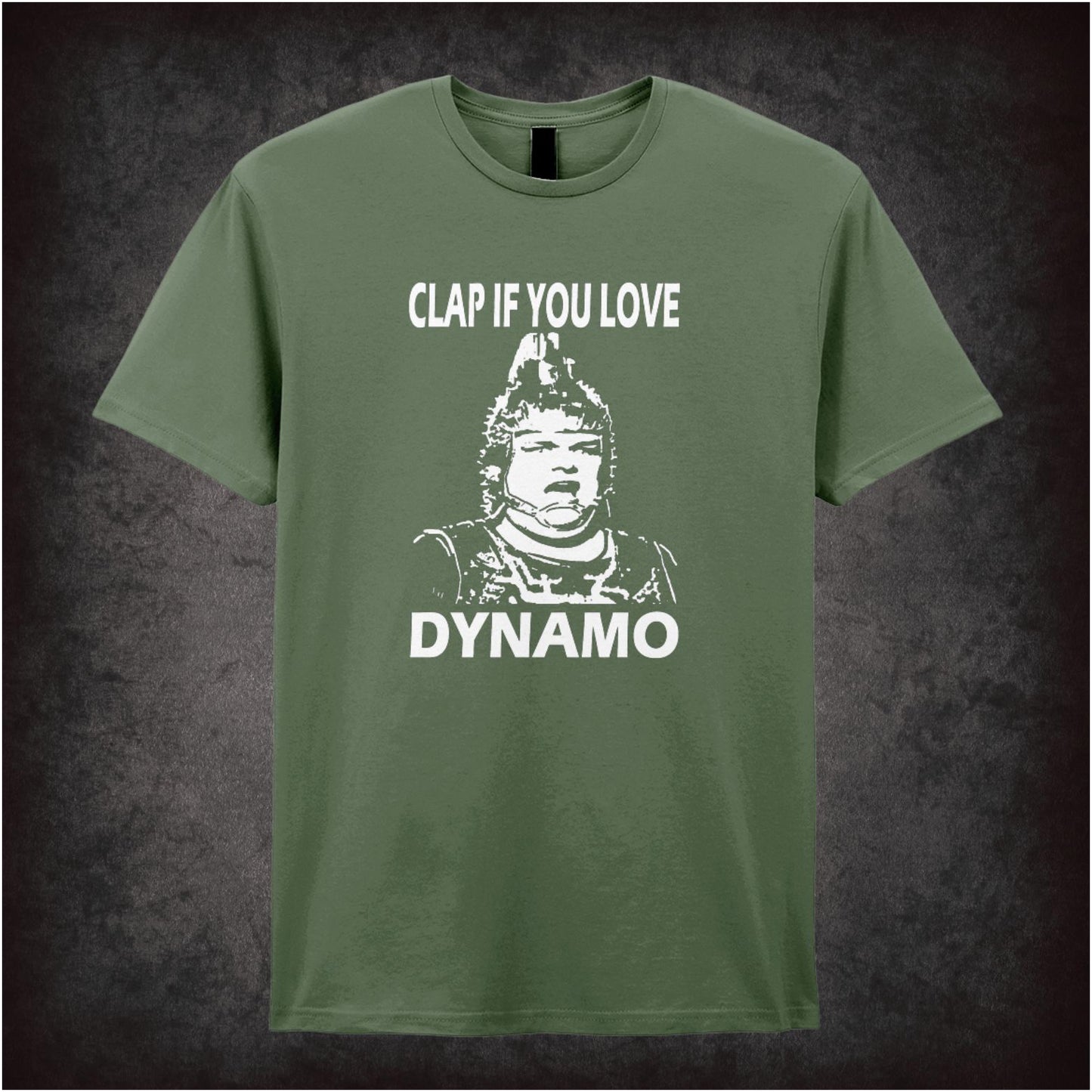‘Clap if you love Dynamo’ T-shirt from The Running Man