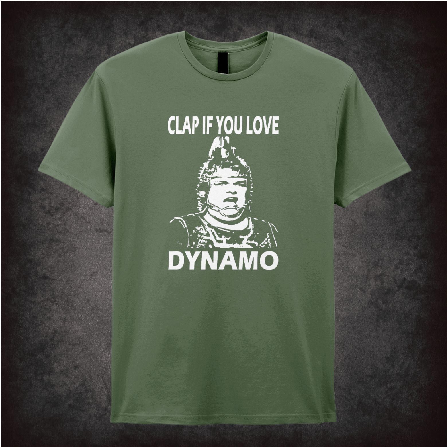 ‘Clap if you love Dynamo’ T-shirt from The Running Man