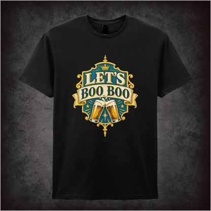 ‘Let's Boo Boo’ quote T-shirt in black from The Worlds End