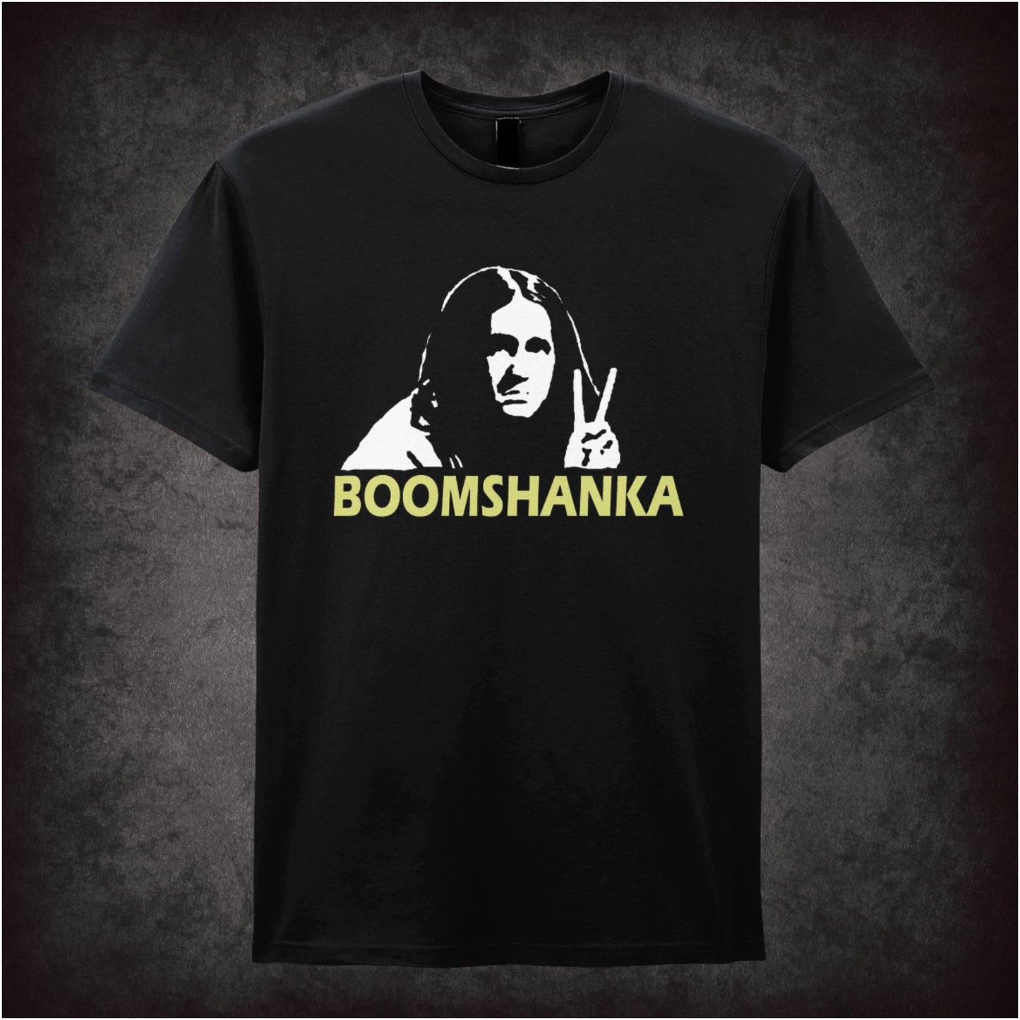 Boomshanka – Cult British Comedy Graphic T-Shirt