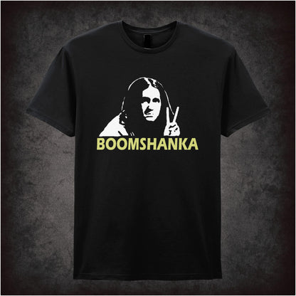 Boomshanka – Cult British Comedy Graphic T-Shirt