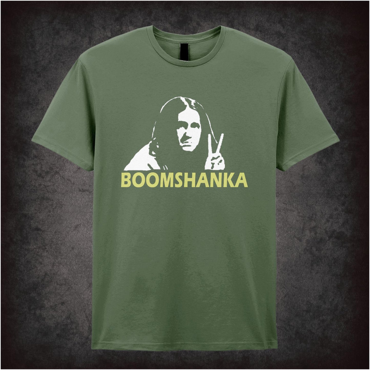 Boomshanka – Cult British Comedy Graphic T-Shirt