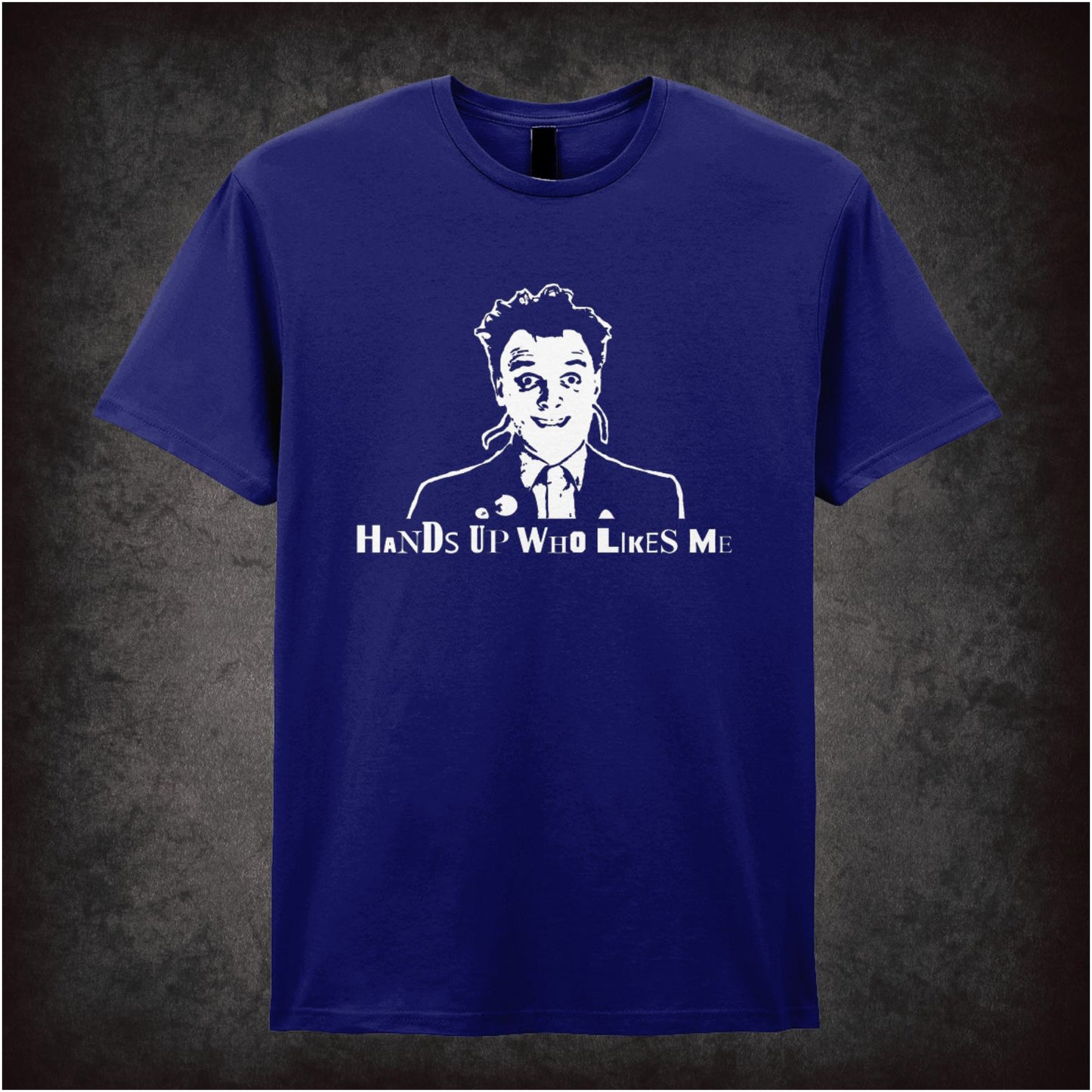Rick “Hands Up Who Likes Me” T-shirt from The Young Ones