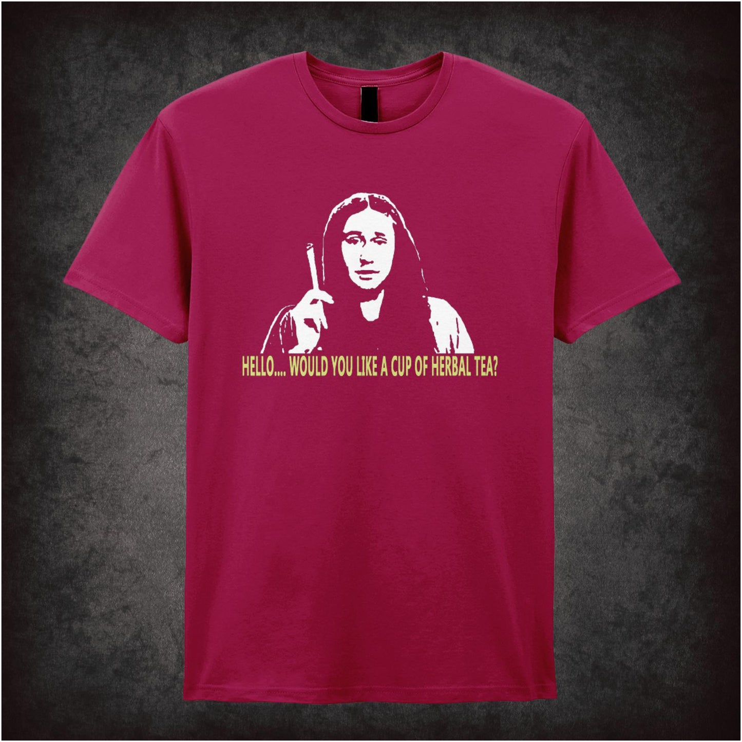 Neil “Hello… Would You Like a Cup of Herbal Tea?” T-shirt from The Young Ones