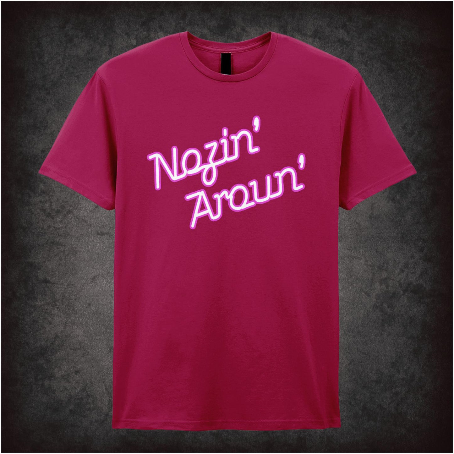 Nosin’ Aroun’ – Cult British Comedy Graphic T-Shirt