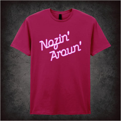 Nosin’ Aroun’ – Cult British Comedy Graphic T-Shirt