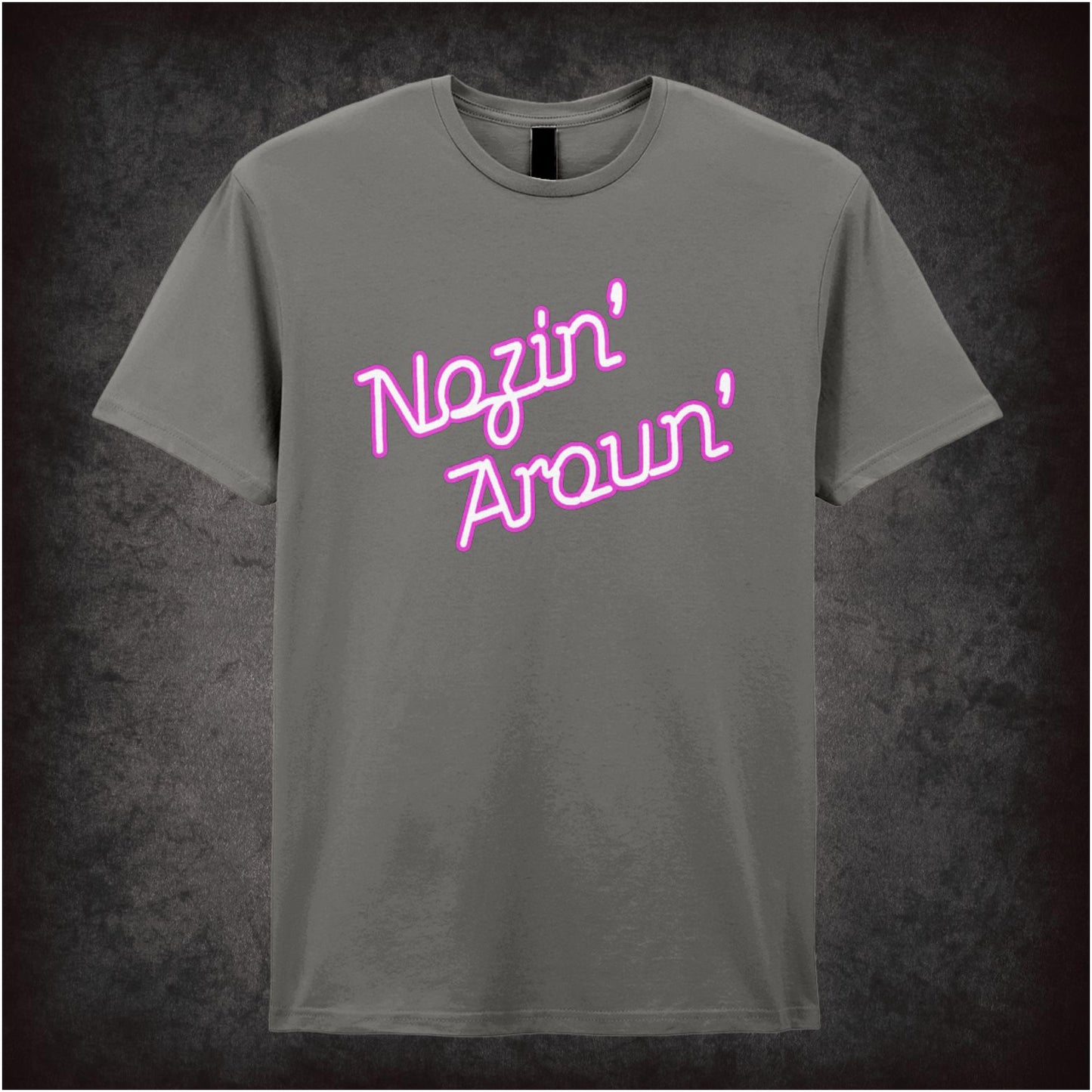 Nosin’ Aroun’ – Cult British Comedy Graphic T-Shirt