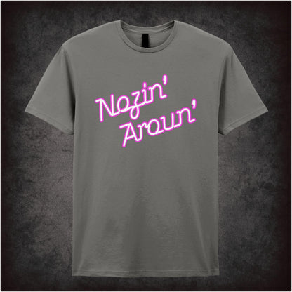Nosin’ Aroun’ – Cult British Comedy Graphic T-Shirt