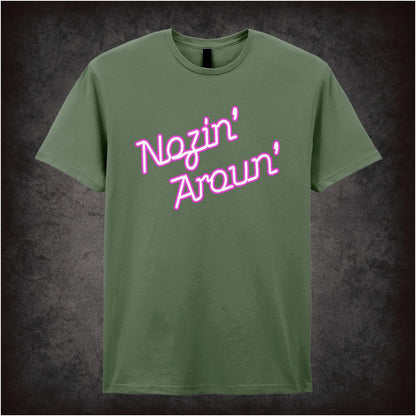 Nosin’ Aroun’ – Cult British Comedy Graphic T-Shirt