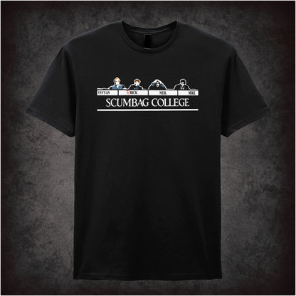 “‘Scumbag College’ T-shirt from The Young Ones”