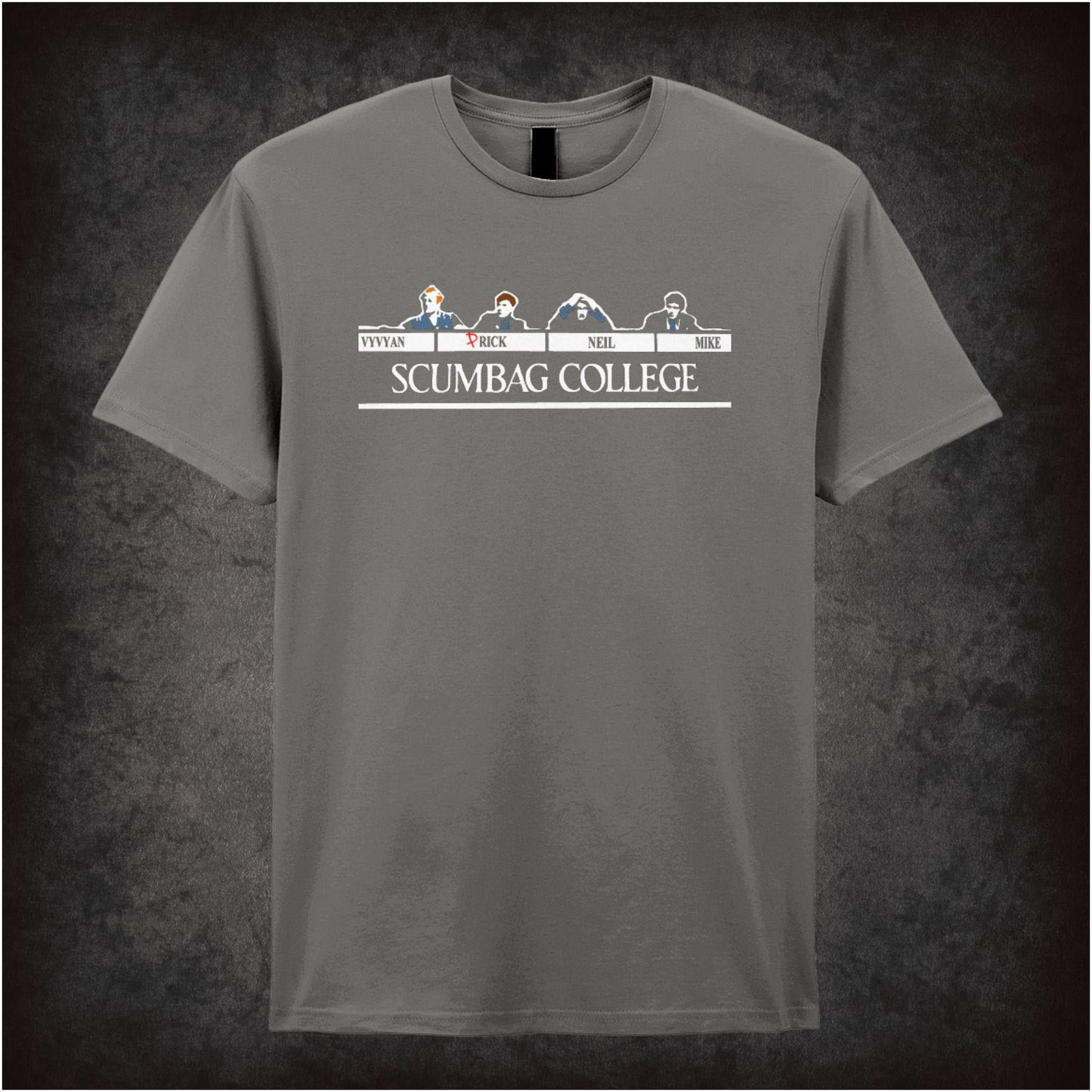 Scumbag College – Cult British Comedy Graphic T-Shirt