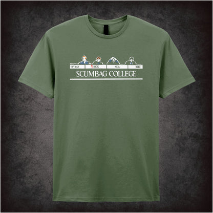 Scumbag College – Cult British Comedy Graphic T-Shirt