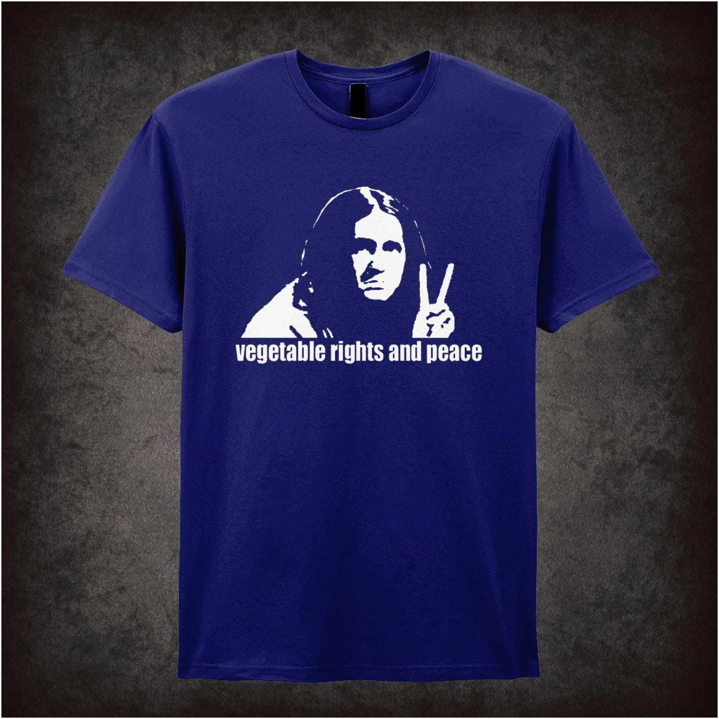 Vegetable Rights And Peace – Cult British Comedy Graphic T-Shirt