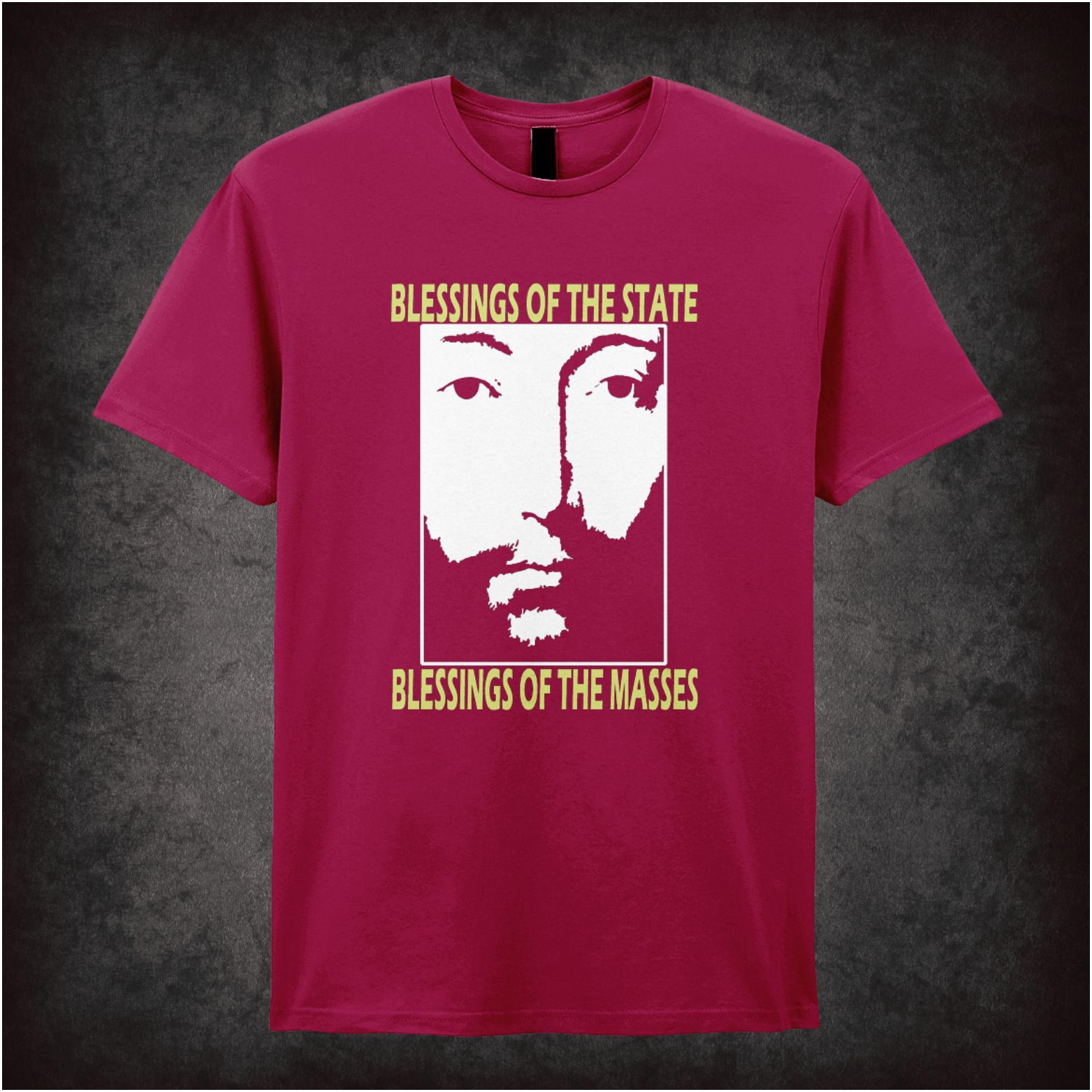 ‘Blessings of the State… blessings of the masses’ T-shirt from THX 1138