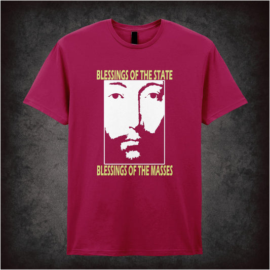 ‘Blessings of the State… blessings of the masses’ T-shirt from THX 1138