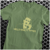 Hello, Fawlty Titties - Fawlty Towers Inspired Unisex T Shirt