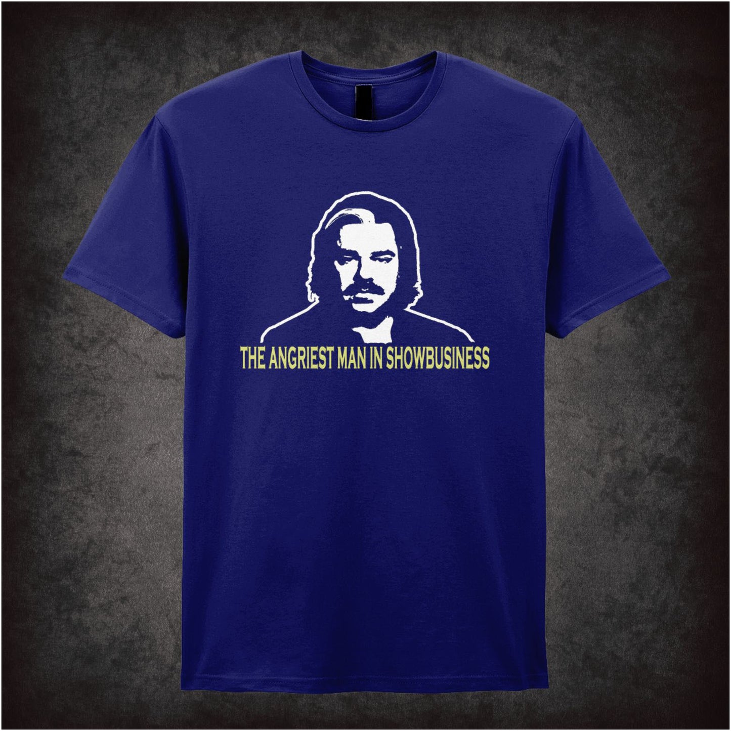 The Angriest Man In Showbusiness – Cult British Comedy Graphic T-Shirt