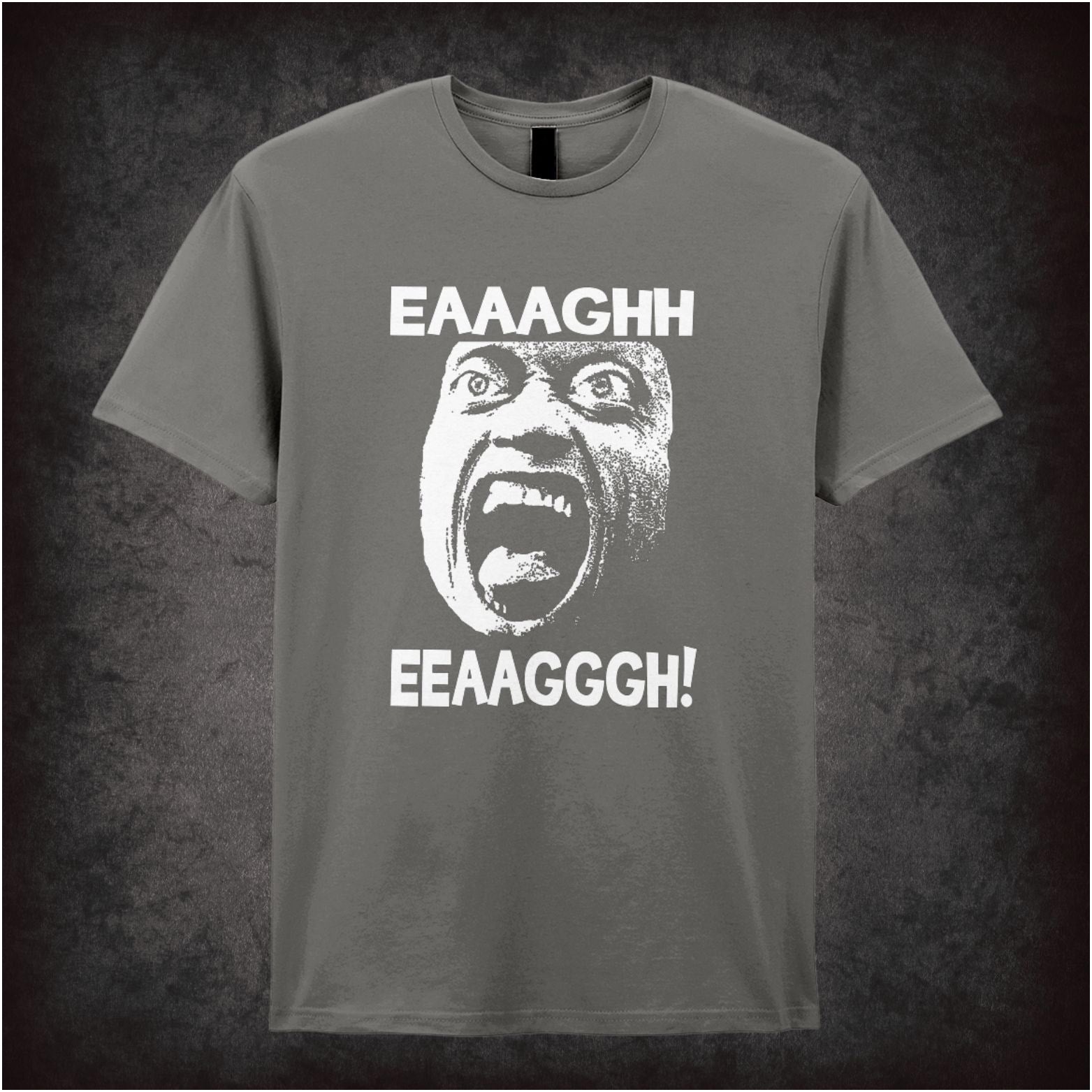 Quaid scream ‘Eaaaghh!’ T-shirt from Total Recall