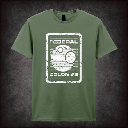 Federal Colonies – Cult Sci-Fi Graphic T-Shirt