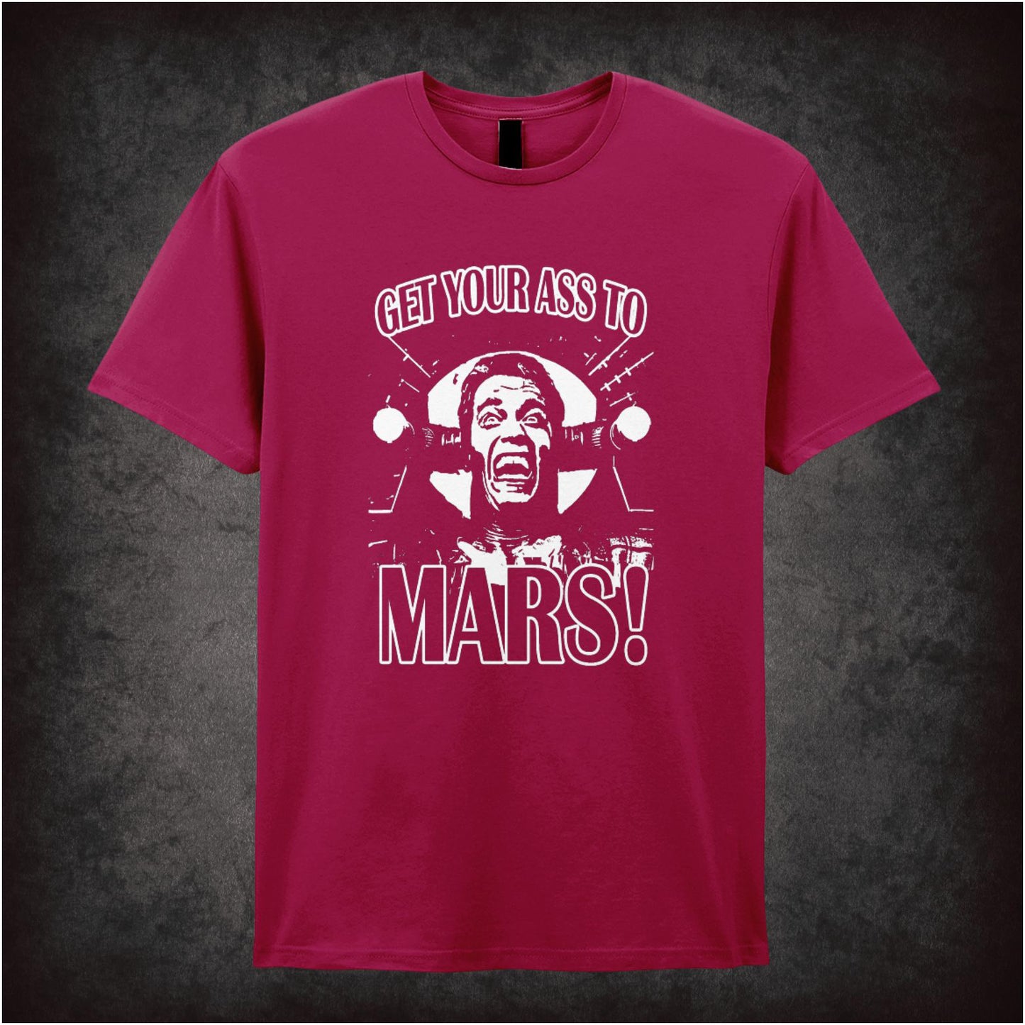 ‘Get your ass to Mars!’ T-shirt from Total Recall