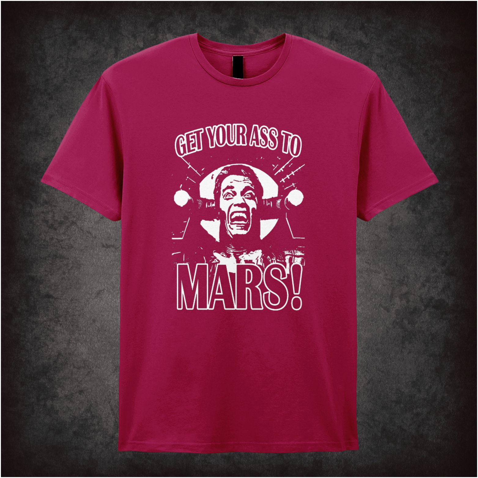 ‘Get your ass to Mars!’ T-shirt from Total Recall