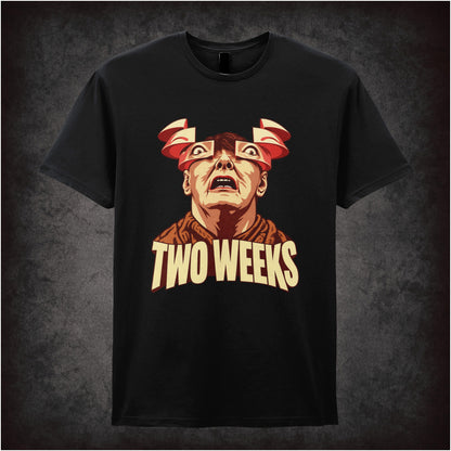 ‘Two weeks’ Douglas Quaid T-shirt in black from Total Recall