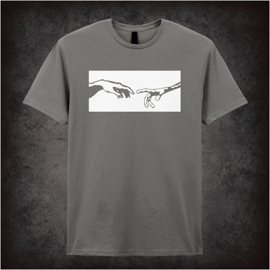 Alien Contact inspired unisex T-shirt with graphic design