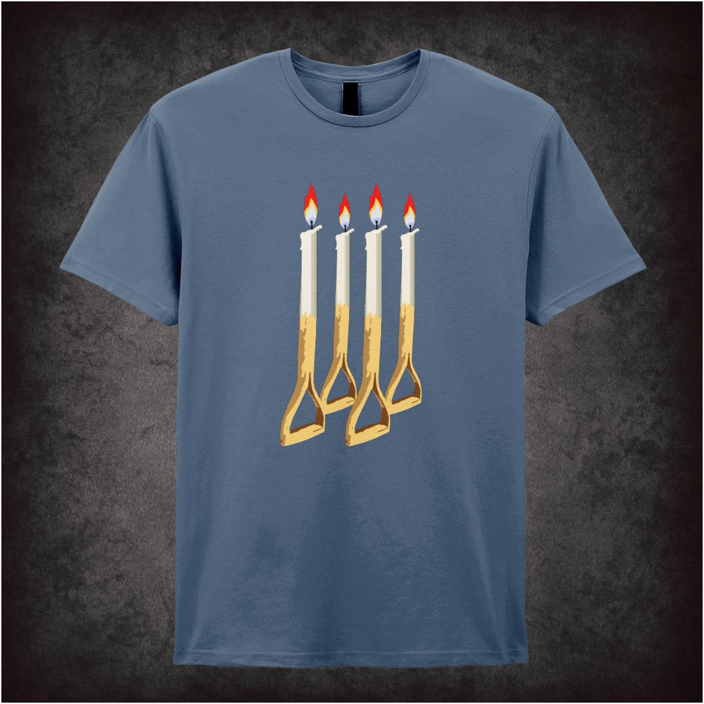 Four Candles / Fork Handles – Cult British Sketch Comedy Graphic T-Shirt