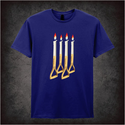 Four Candles / Fork Handles – Cult British Sketch Comedy Graphic T-Shirt