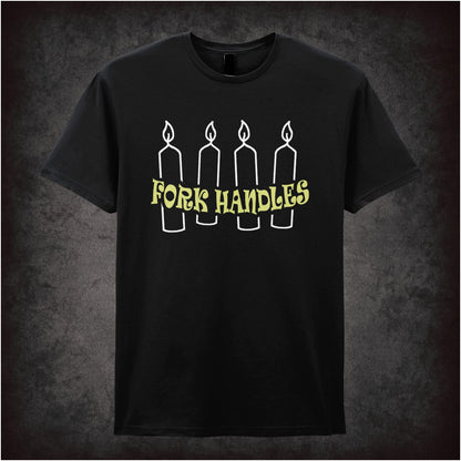 Fork Handles / Four Candles – Cult British Sketch Comedy Graphic T-Shirt