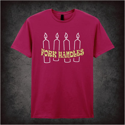 Fork Handles / Four Candles – Cult British Sketch Comedy Graphic T-Shirt