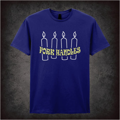 Fork Handles / Four Candles – Cult British Sketch Comedy Graphic T-Shirt