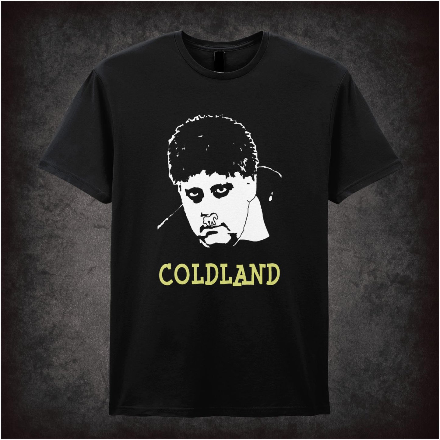 Coldland – Cult British Comedy Graphic T-Shirt