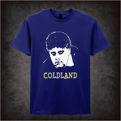 Coldland – Cult British Comedy Graphic T-Shirt