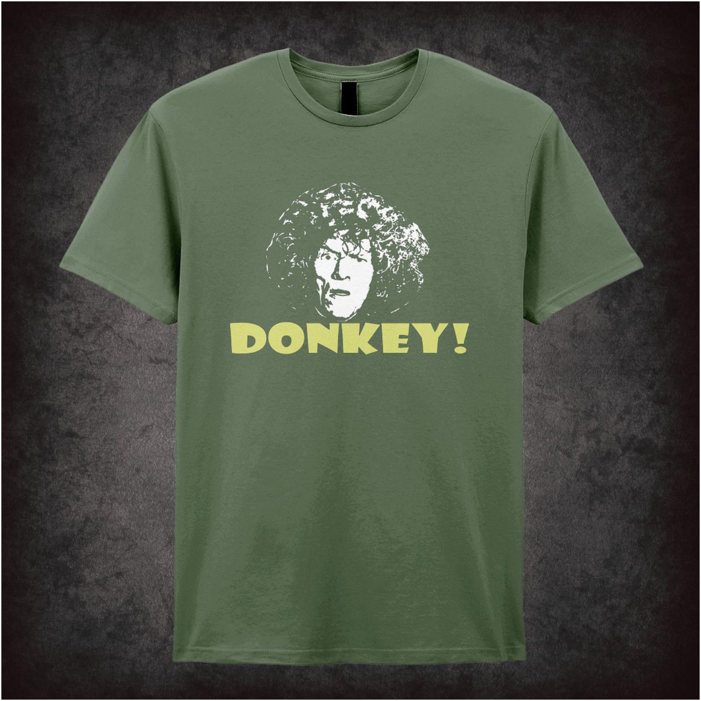 Donkey Vic Reeves And Bob Mortimer inspired unisex T-shirt with graphic design