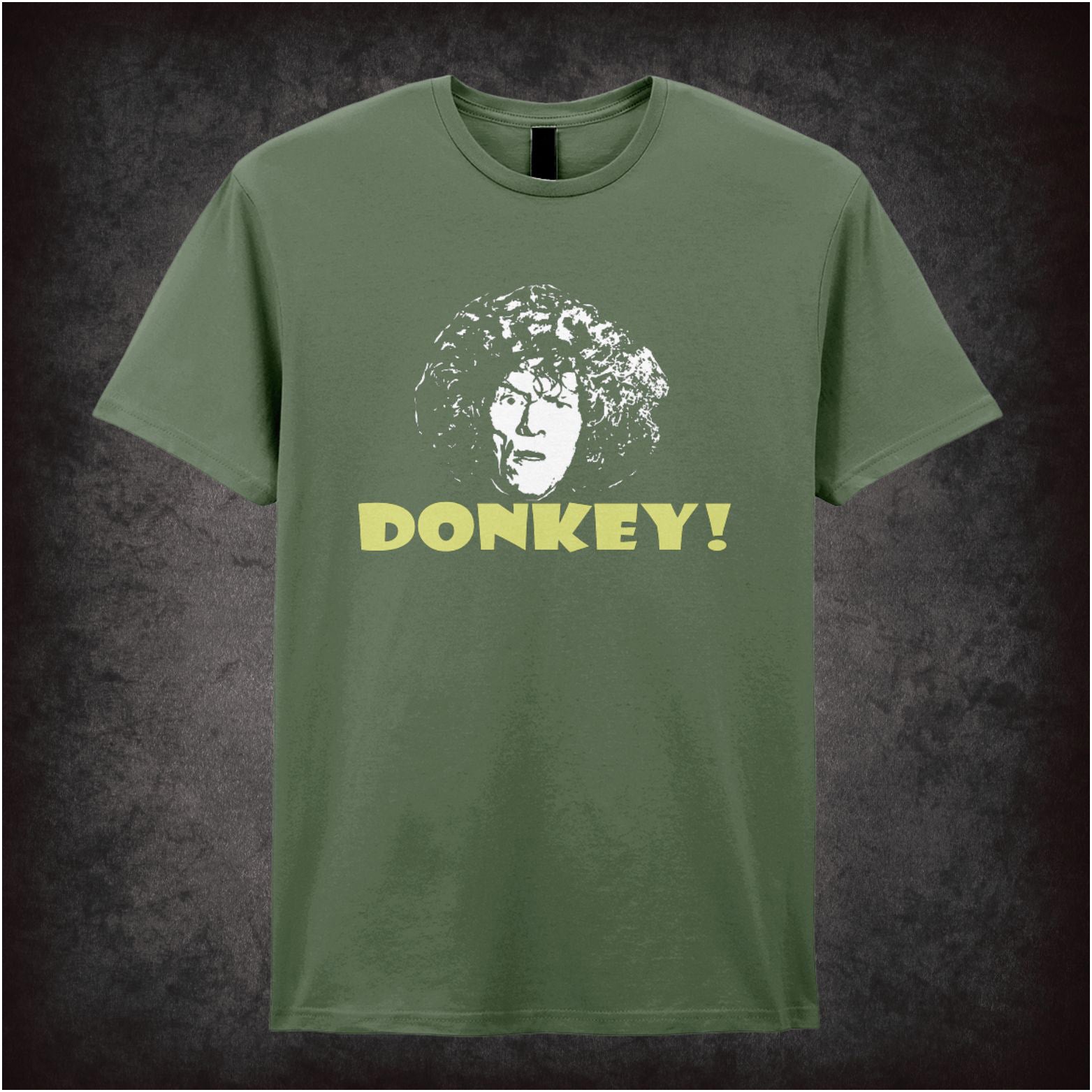 Donkey Vic Reeves And Bob Mortimer inspired unisex T-shirt with graphic design