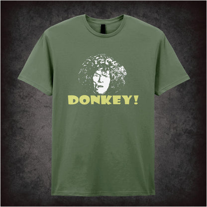 Donkey Vic Reeves And Bob Mortimer inspired unisex T-shirt with graphic design