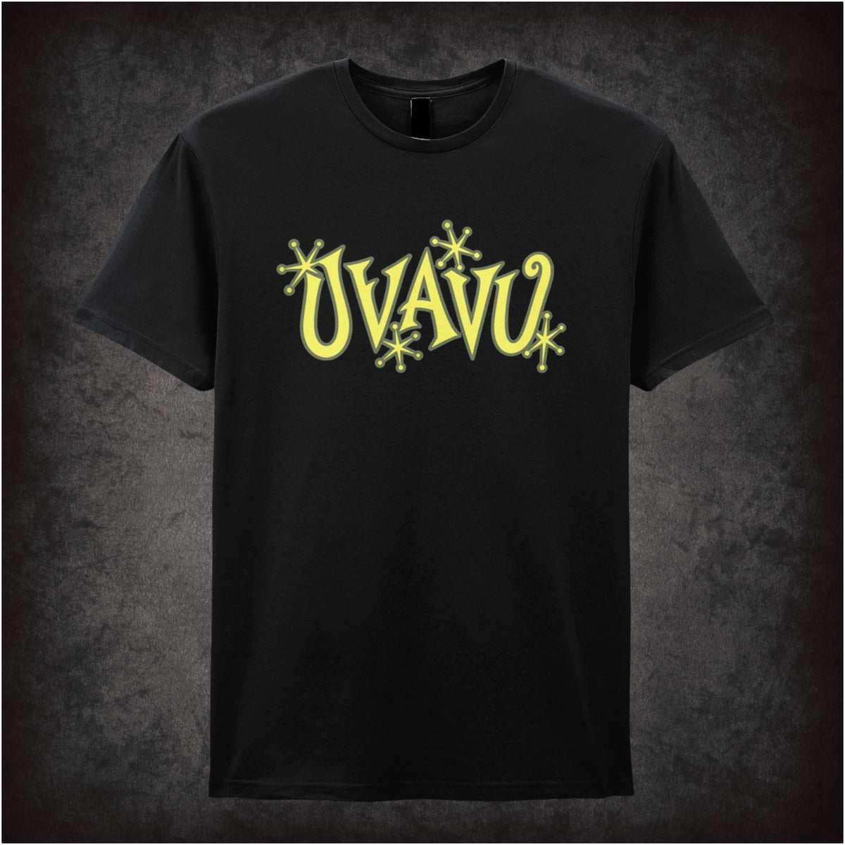 “Uvavu” slogan T-shirt in black from Shooting Stars