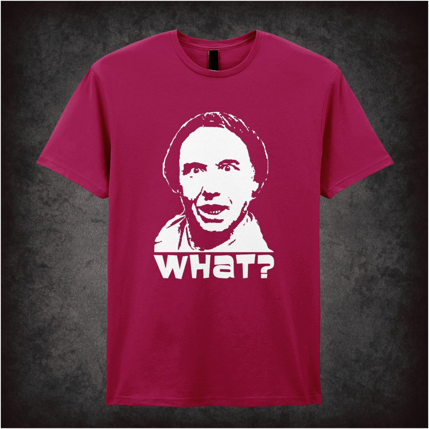 What? – Cult British Comedy Graphic T-Shirt