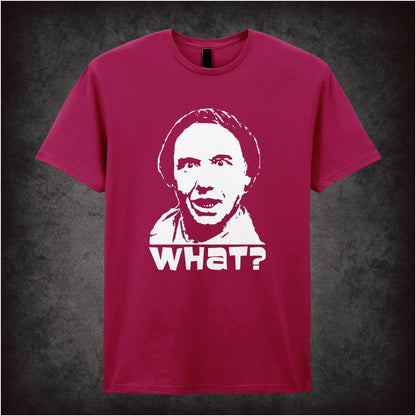 What? – Cult British Comedy Graphic T-Shirt