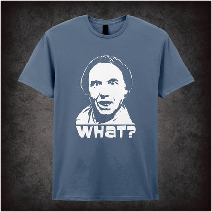 What? – Cult British Comedy Graphic T-Shirt